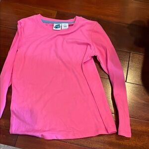 Kids Pink Long Sleeve Shirt Size 7/8 NWOT
